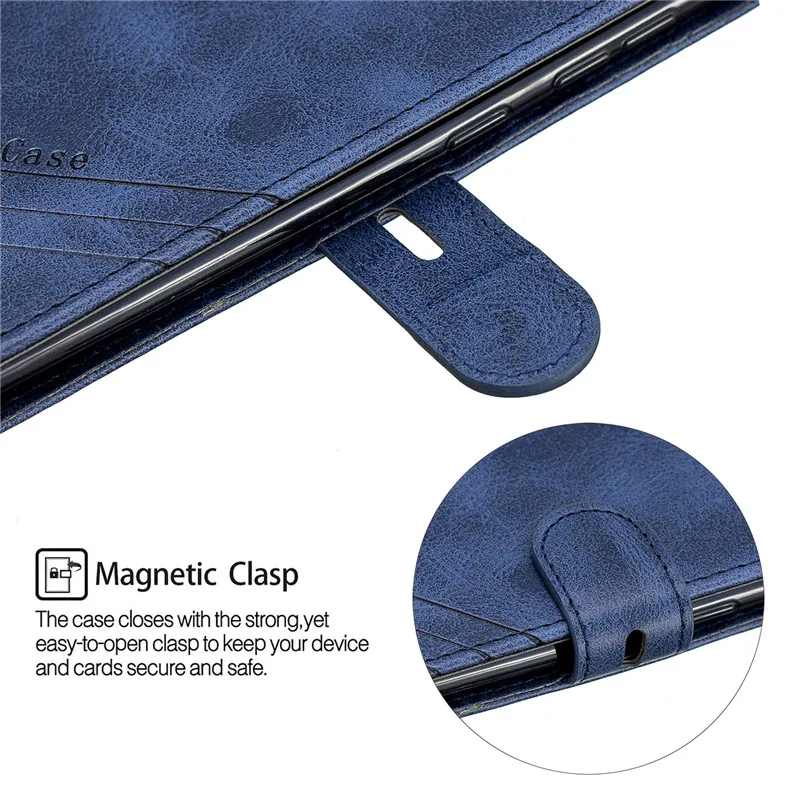 Para Samsung Galaxy A40 Funda de cuero con tapa para Coque Samsung A40 Funda de teléfono Galaxy A40 A 40 A405F Funda Funda tipo billetera magnética - imagen 5