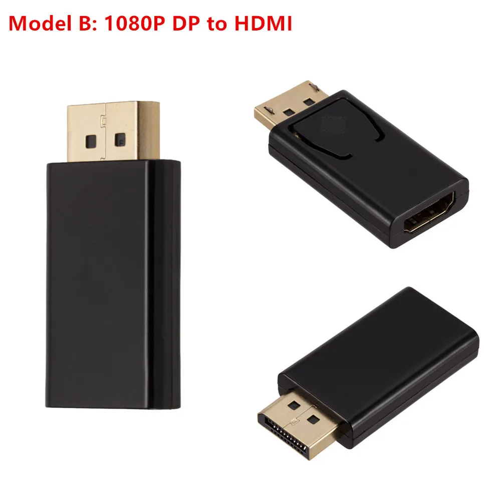 Adaptador DisplayPort Macho a HDMI Hembra 4K 60Hz Audio - imagen 2