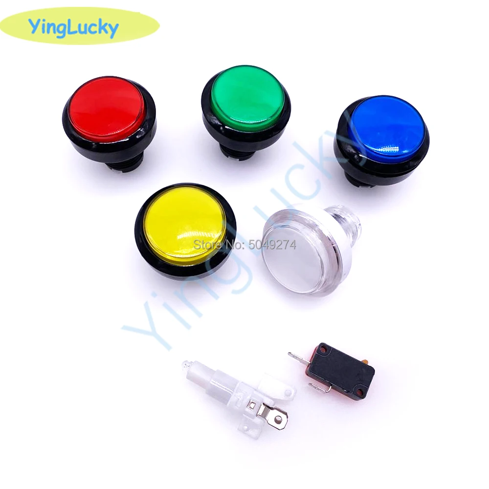 Botón Arcade LED RGB 12V – Múltiples Formas - imagen 5