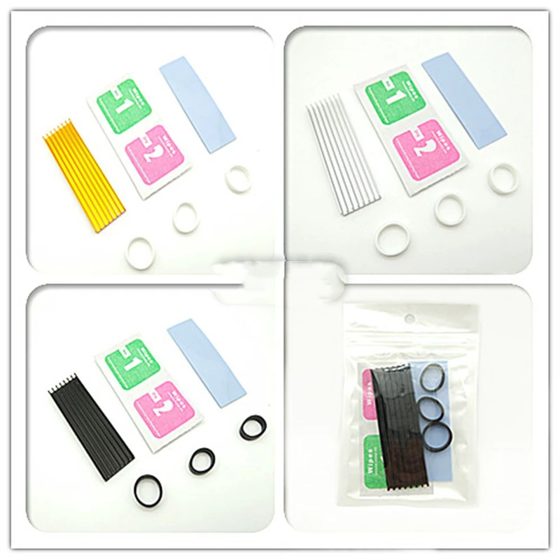 Disipador de calor de disco duro SSD M.2 de 70x22x6MM con aleta de aluminio SSD de almohadilla térmica Nvme 512 - imagen 3