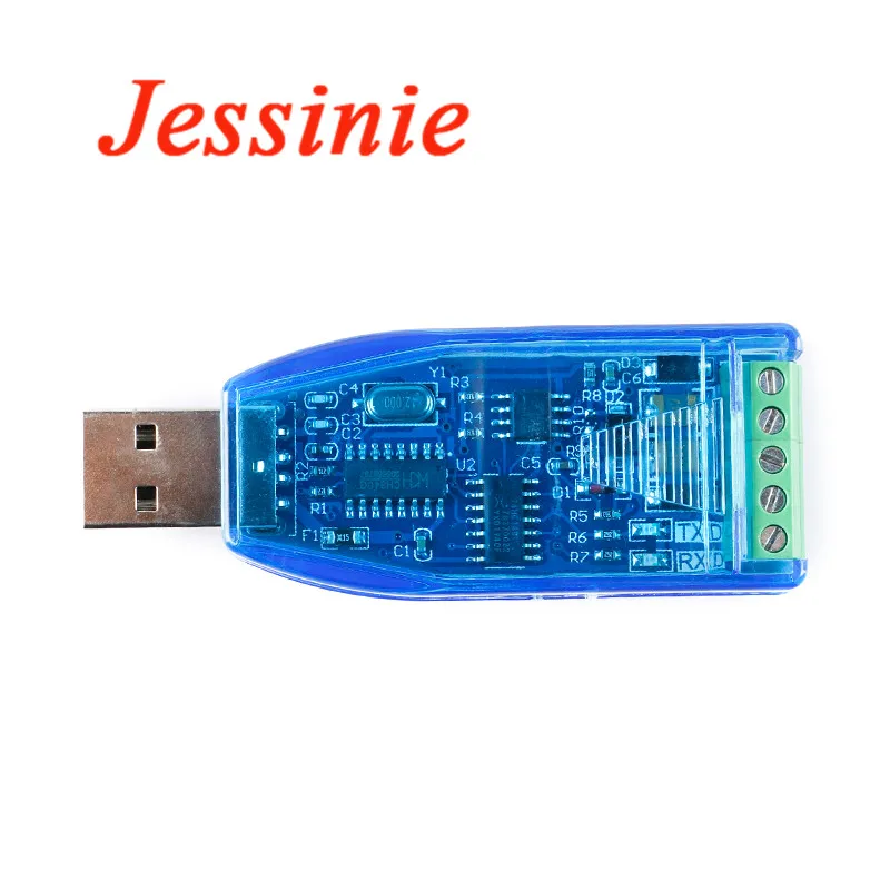 Convertidor Industrial USB a RS485, convertidor de Protección de actualización, compatibilidad, Módulo de placa de conector de RS-485 estándar, ZK-U485 - imagen 3