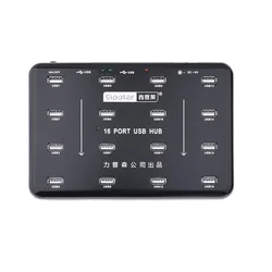 Sipolar Duplicador USB 2.0 16 Puertos Lector TF SD Copia Lotes