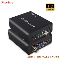 Convertidor AHD a HDMI VGA CVBS para Cámaras CCTV