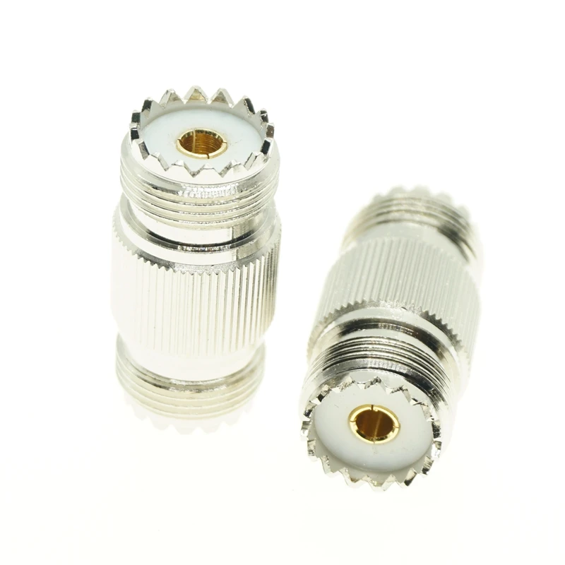 Adaptador UHF PL259 a BNC N SMA – Ángulo Brida Macho/Hembra Latón - imagen 3