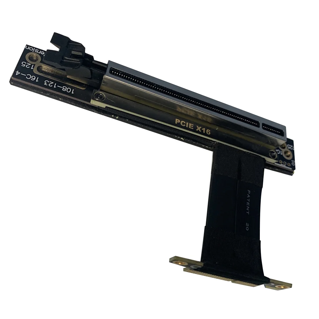 PCIe 3,0 4X 8X 16X tarjeta gráfica GPU Cable de extensión 90 grados PCI Express X16 adaptador de tarjeta elevadora extensor Pci-e Cable Flexible - imagen 5