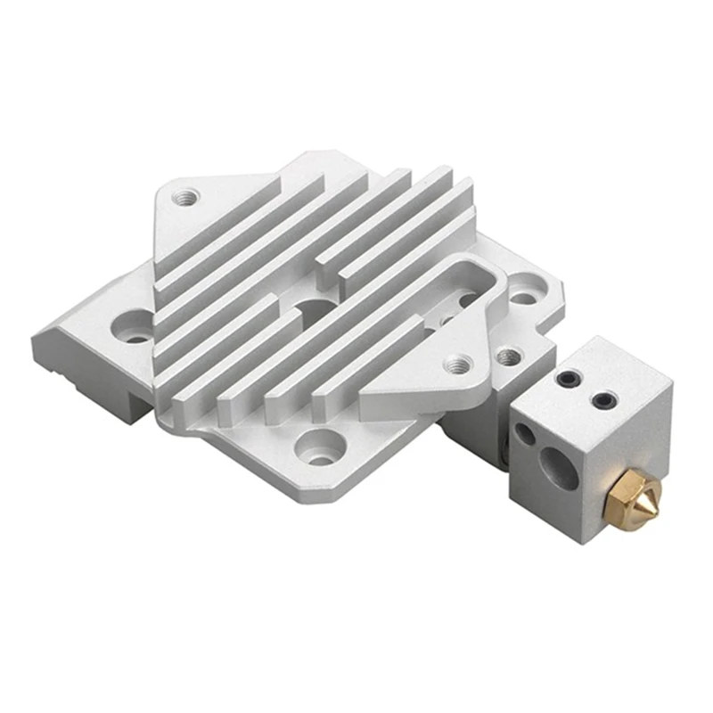 Pieza de disipador térmico de actualización de impresora 3D, filamento Hotend V6 de 1,75mm para Titan Aero Titan-aero con pieza de impresora de bloques 3D - imagen 3