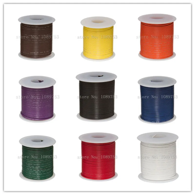 Cable Trenzado Cobre Estañado 20AWG 300V PVC UL1007 - imagen 2