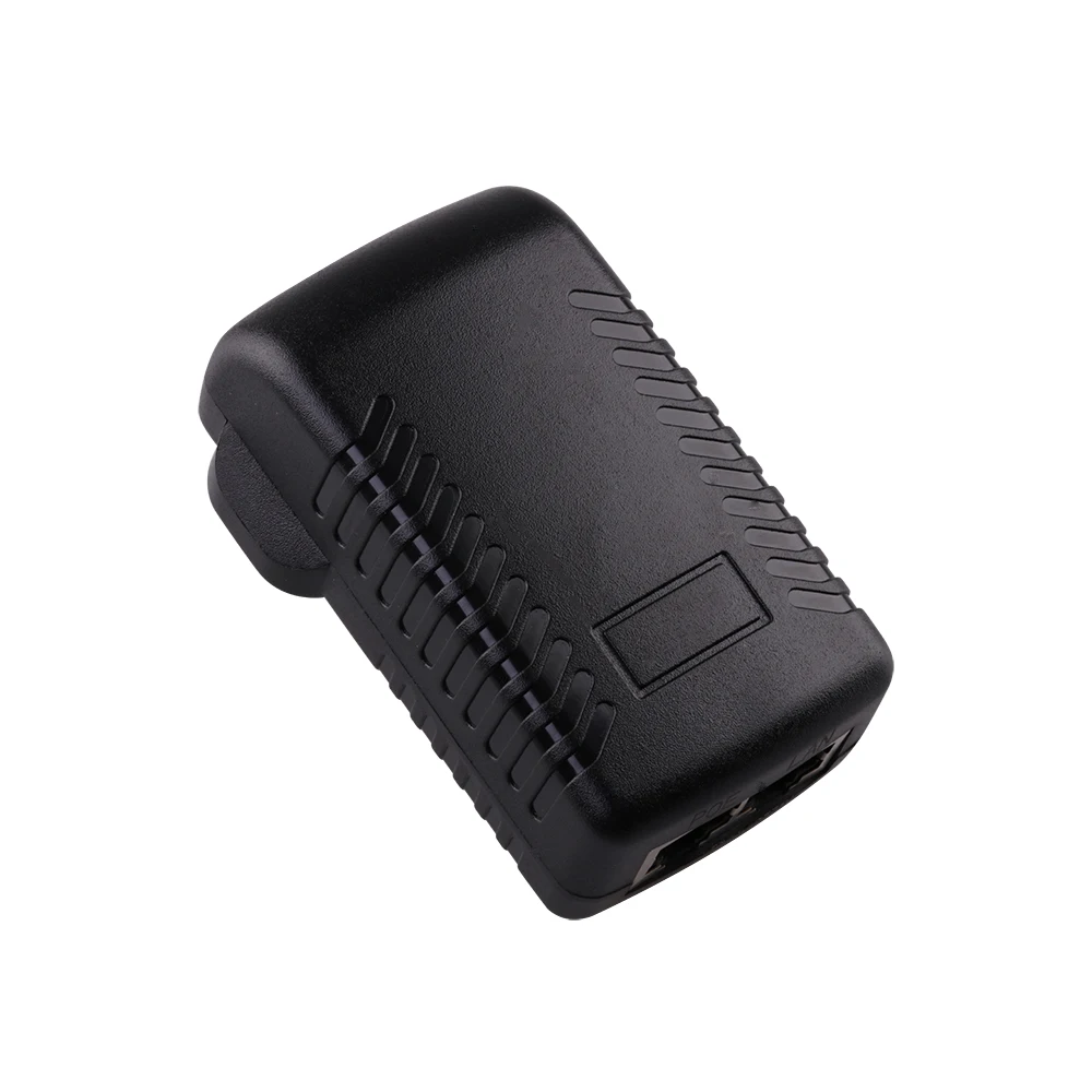 Inyector HKBTM POE 48V 24V 12V 24W UE EE. UU. Reino Unido AU enchufe para cámara IP CCTV fuente de alimentación adaptador Ethernet teléfono AP - imagen 5