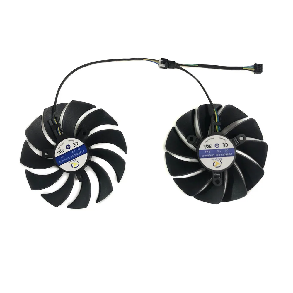 Ventilador de refrigeración GPU VGA para ZOTAC GAMING RTX 3070 Twin Edge,ZT-A30700E-10P,GAA8S2U + GA92S2U reemplaza CF1010U12S + CF9015H12S, 2 unidades/juego - imagen 4