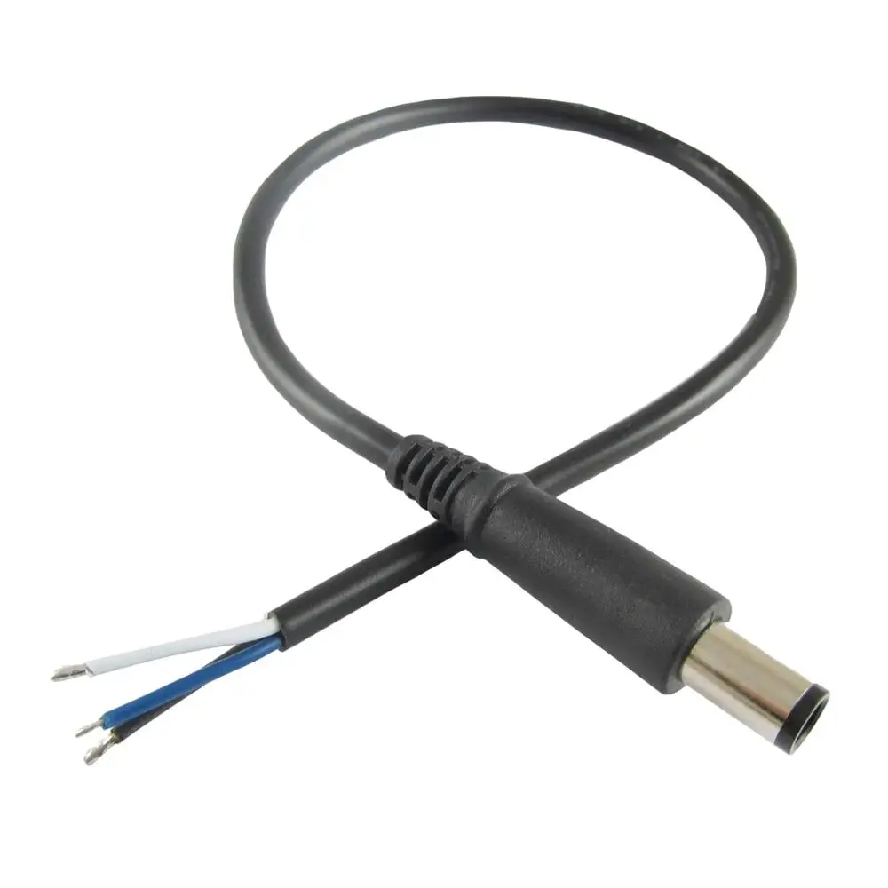 1 unidad de Cable conector de clavija macho de 7,4x5,0mm con punta CC para reemplazo DELL HP 30cm/1 pies - imagen 4
