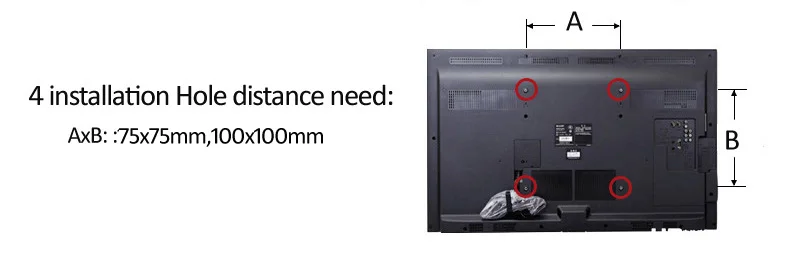 Soporte Monitor H180 - Base de ojal