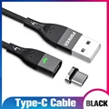 Black Type C cable
