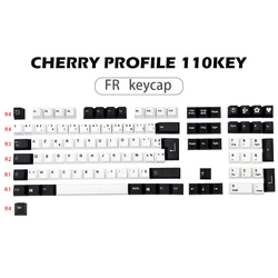 GMK-KEY Teclas PBT FR ISO, Perfil Cherry para Teclado MX