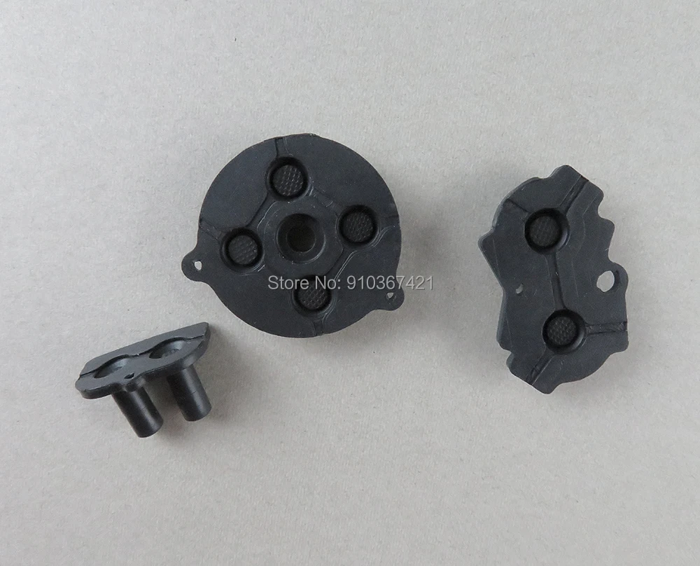 50 juegos de teclado conductor de silicona de goma colorida de repuesto para Nintend GameBoy Advance GBA botones conductores A-B d-pad - imagen 4