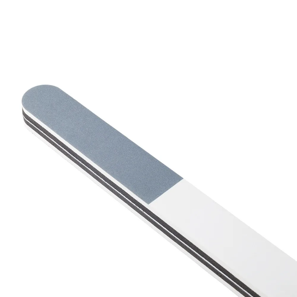 5 unids/set esponja de lijado limas de tampón de uñas bloque barra de pulido modelo militar 600/1200/3000 granos 3 lados - imagen 4