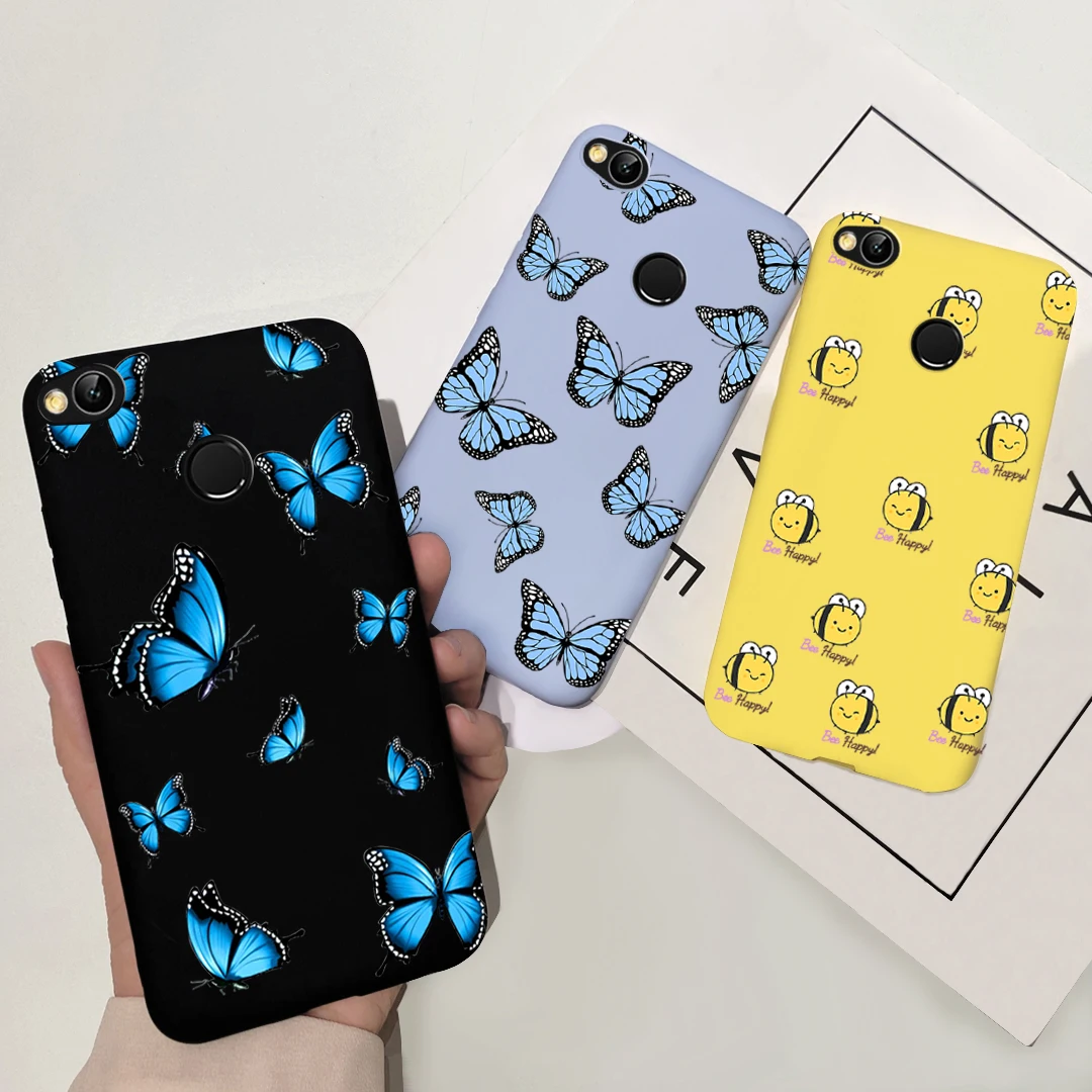 Funda trasera de silicona blanda para Xiaomi Redmi 4X, carcasa con dibujos de animales bonitos para Redmi 4x5,0 ", TPU, parachoques - imagen 5