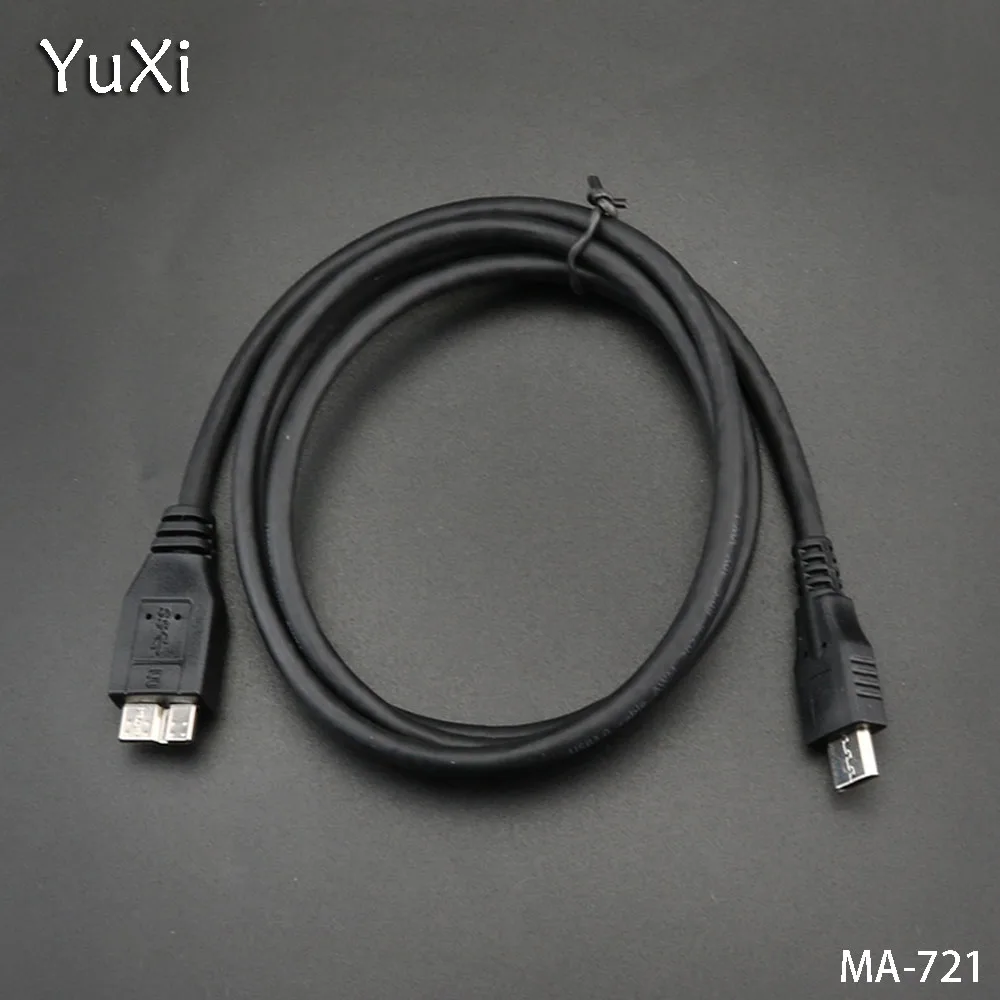 YuXi-cable de datos para disco duro externo, extensor de teléfono y PC, USB 0,3 tipo C a USB 3,1, Micro B, 1M/3,0 M - imagen 3