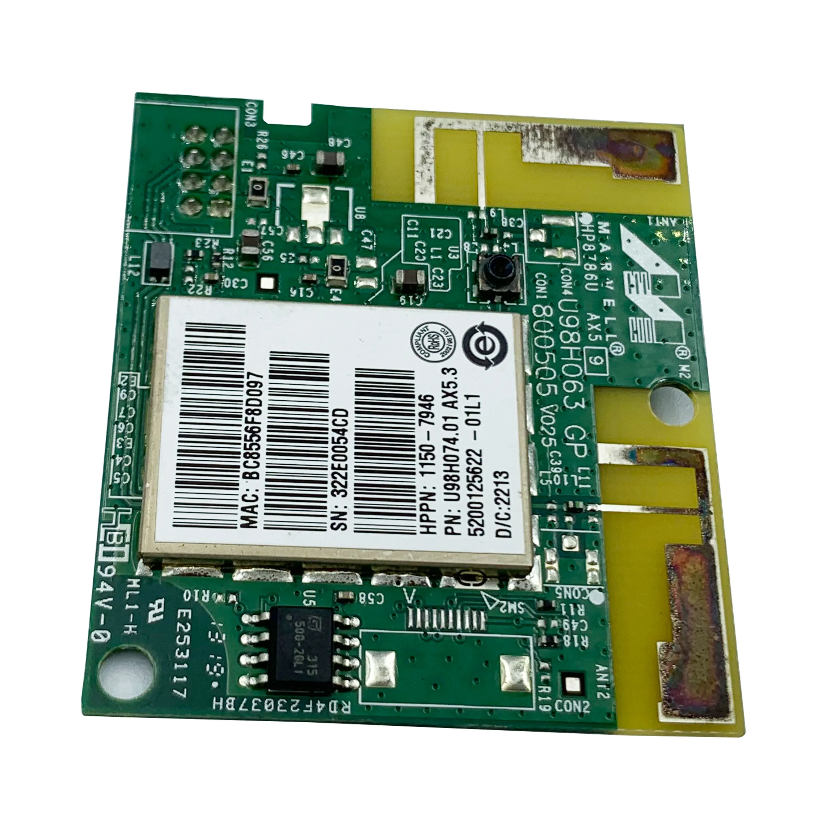 Placa Formateadora HP Officejet Pro 8600 - CM749-60001 - imagen 2