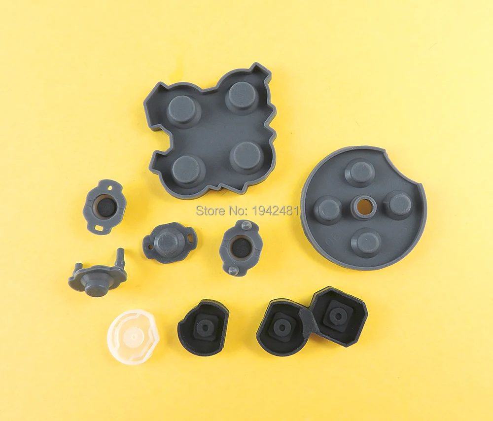 5 Juegos para controlador NS Pro, reparación de botones de silicona, botón cruzado ABXY, almohadilla de goma conductora para controlador Nintendo Switch Pro - imagen 4