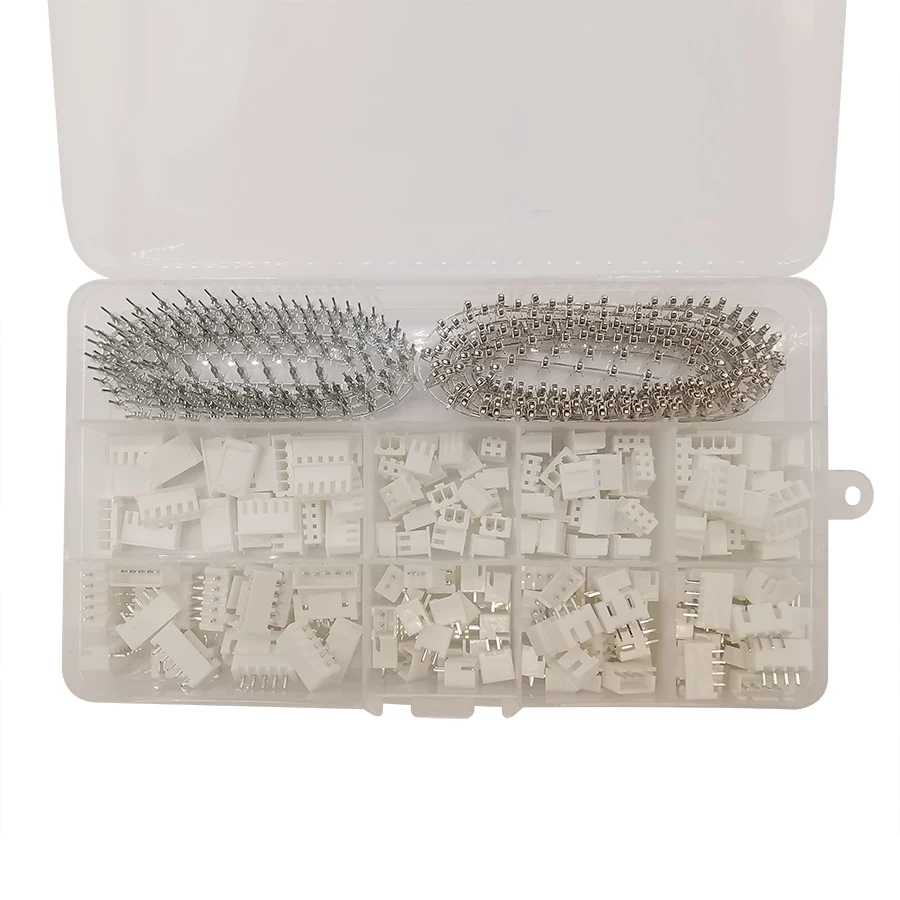 560 / Caja xh2.54 2p 3p 4P 5pin 2.54mm distancia terminal Kit carcasa pin conector jst conector cable conector XH diy kit - imagen 3