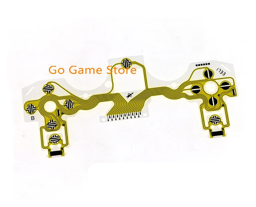 10 Uds para controlador PS4 versión 2,0 película conductora teclado Cable flexible PCB circuito cinta película - imagen 2