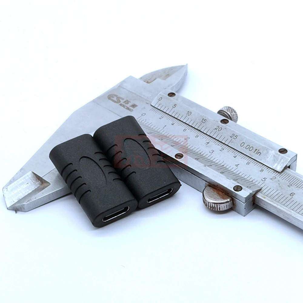 Adaptador USB C Buchse auf Buchse Typ C Adaptador Gerade Tiny USB-C Adaptador USB 3.1 Typ-C Stecker Konverter 24Pin - imagen 3