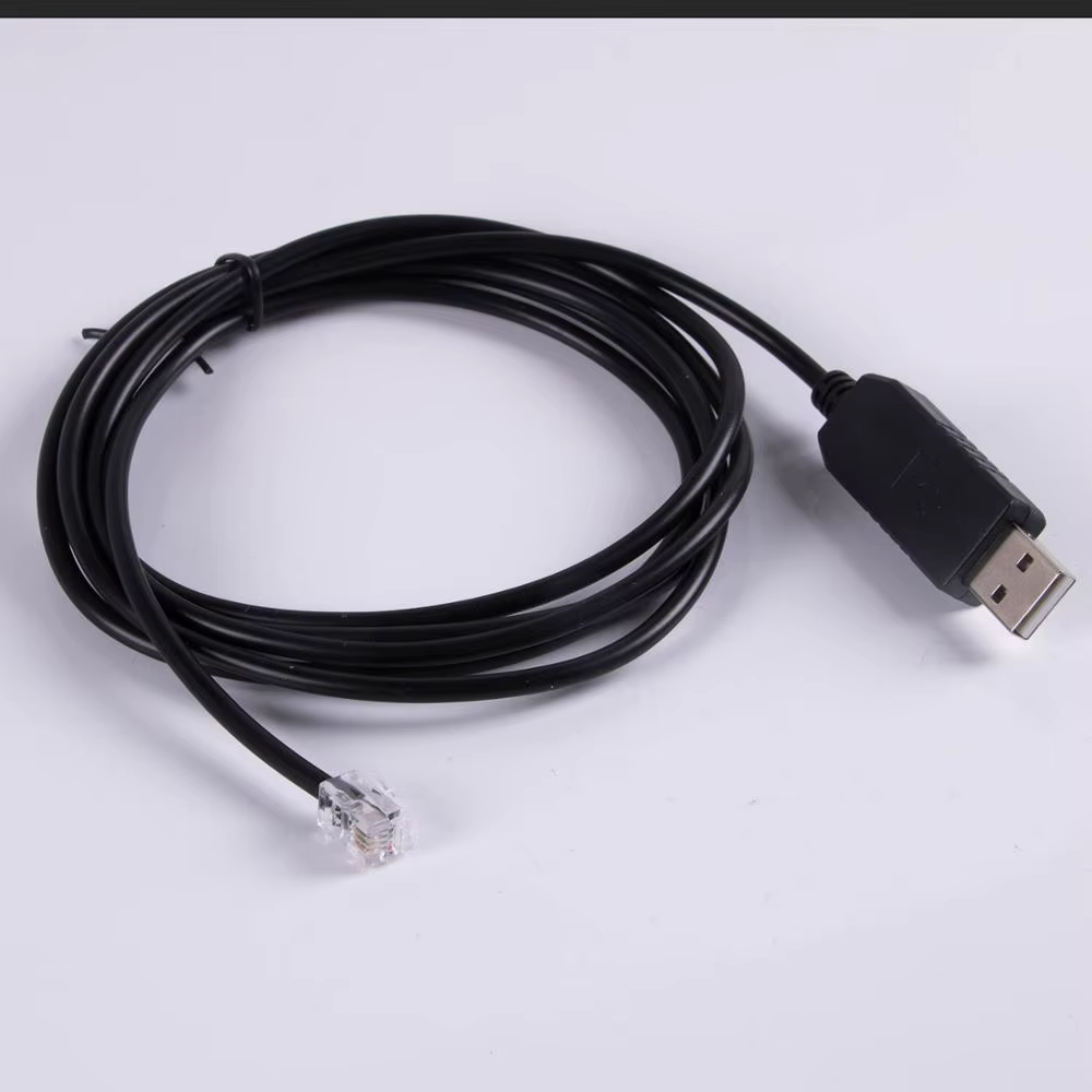 Adaptador USB CP2102 RS232 RJ10 4P4C para Remeha CV Calenta.