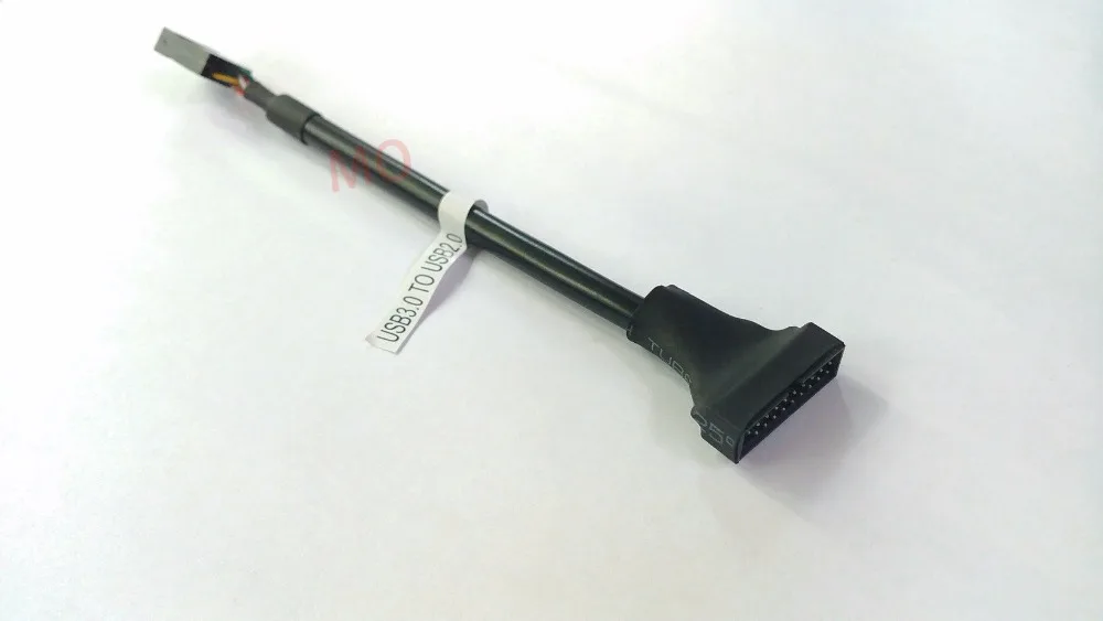 Cable USB 1000 de 9 pines, conector hembra a placa base, 2,0, 20 pines, macho, 14cm, nuevo, 3,0 Uds. - imagen 2