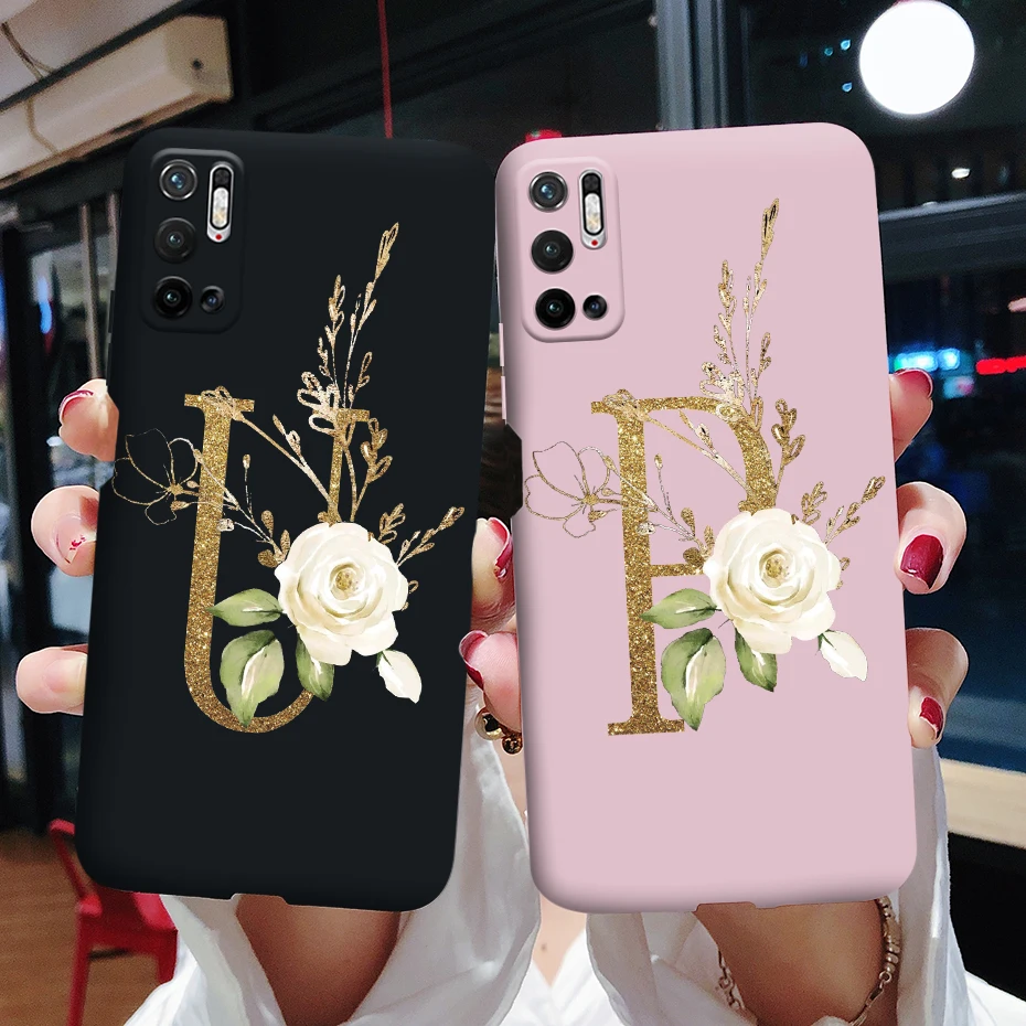 Funda de silicona suave con letras bonitas para teléfono móvil, carcasa para Xiaomi Poco M3 Pro 5G