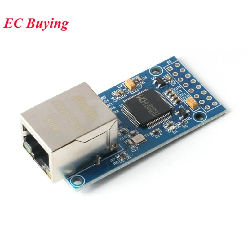 1-5 uds CH9121 módulo convertidor de Chip de red Serial a Ethernet microcontrolador RJ45 red SCM de grado Industrial STM32 UART - imagen 4