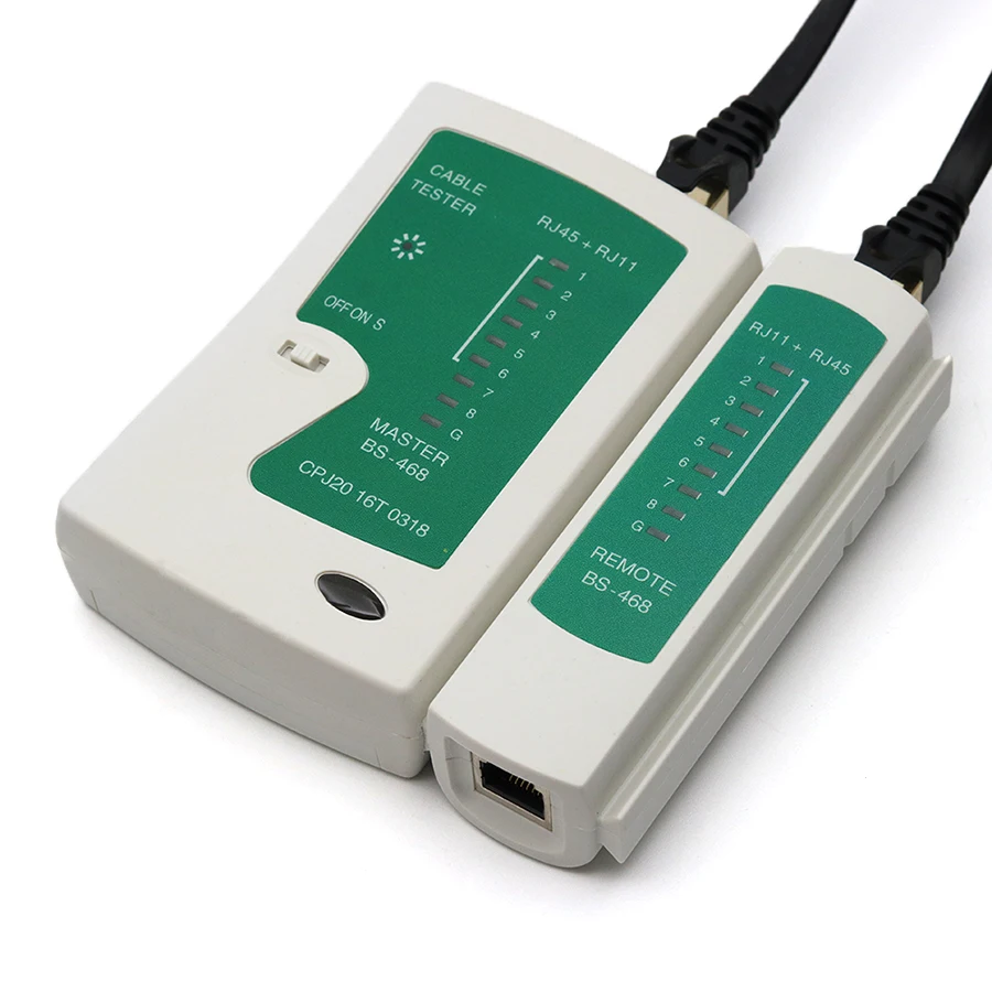 Probador Red RJ11 RJ12 RJ45 8P 6P - Vista principal del producto