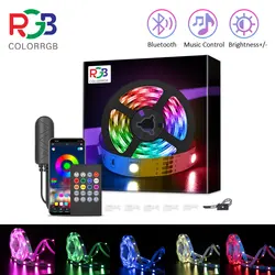 Tira LED RGB Bluetooth – Control Remoto y Sincronía Musical