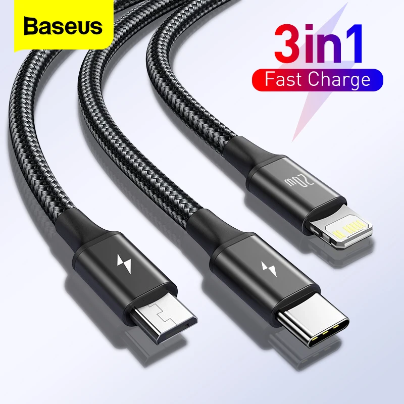 Baseus cable USB tipo C - Vista principal producto