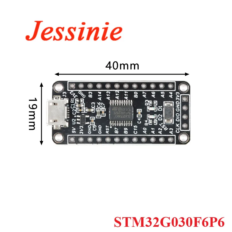 Mini Módulo de placa de sistema de desarrollo STM32G030F6P6, STM32G030C8T6, STM32G030, STM32, G030, MCU M0, placa de aprendizaje de núcleo de microcontrolador - imagen 5