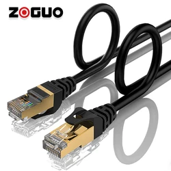 Cable Ethernet Cat8 RJ45 Alta Velocidad para Gaming y Streaming