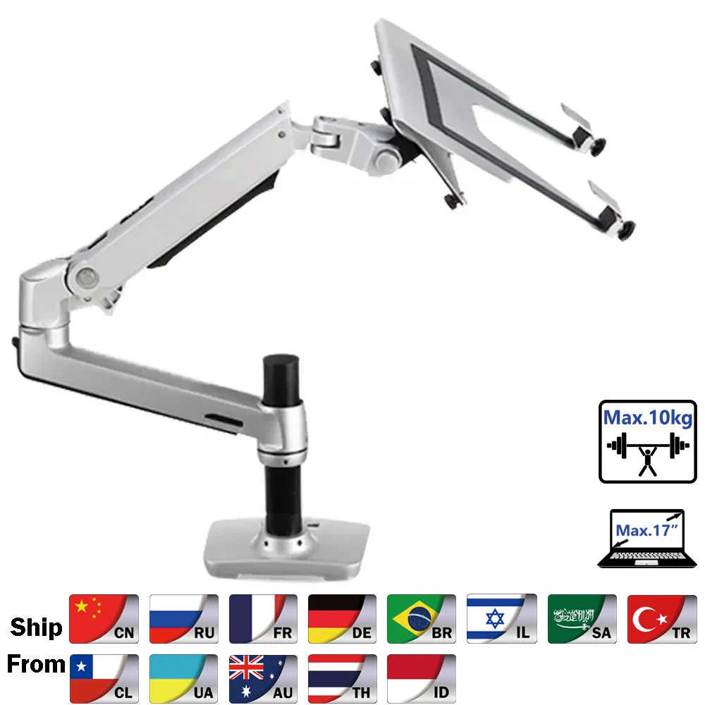 Soporte Escritorio Aluminio V62CT para Monitor 17-27 y Portátil 17 - imagen 4