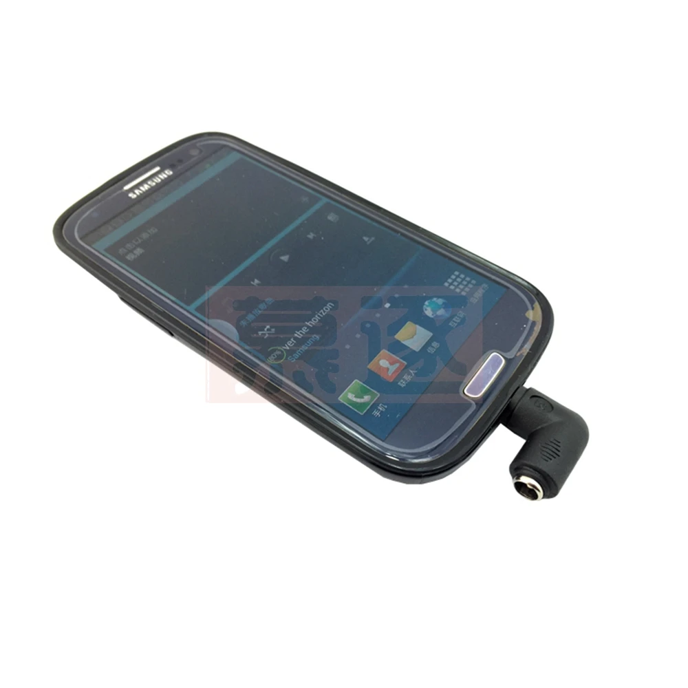 12 V CC Netzteil DC5.5 * 2,1 mm Buchse auf Adaptador micro-usb-stecker 90 Grad Dokument Teléfono y tableta - imagen 3