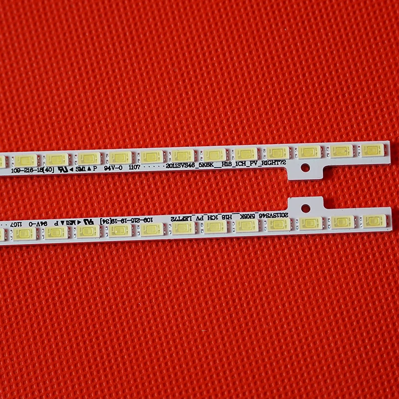 Tira de lámparas LED de retroiluminación para TV Samsung, accesorio para televisor de 46 ", UA46D5000 2011SVS46 5K6K H1B-1CH BN64-01644A UE46D5000 LTJ460HN01-H - imagen 4