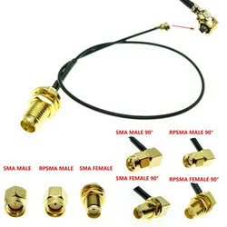 Cable Pigtail UFL a RP-SMA WiFi – Coaxial Macho Hembra