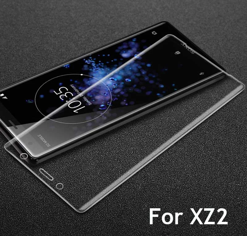 Vidrio templado para Sony XZ2 H8216/66/96, Protector de pantalla completo para Xperia XZ2 Compact H8314/24, película protectora dura 9H - imagen 5