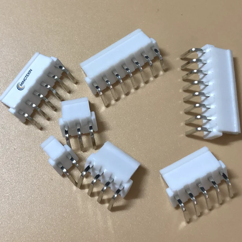 20 unidades VH 3,96mm VH396 2P 3P 4P 5P 6P 7P 8P 9P 10P 11P 12 pines conector de aguja recta/curva VH3.96 - imagen 3