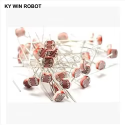 Resistencia fotoconductora para arduino, fotorresistencia dependiente de la luz LDR 5MM, 10 piezas, 5506/5516/5528/5537/5539/5547/5549