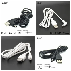Adaptador USB a DC 3.5×1.35mm – Ángulo Recto