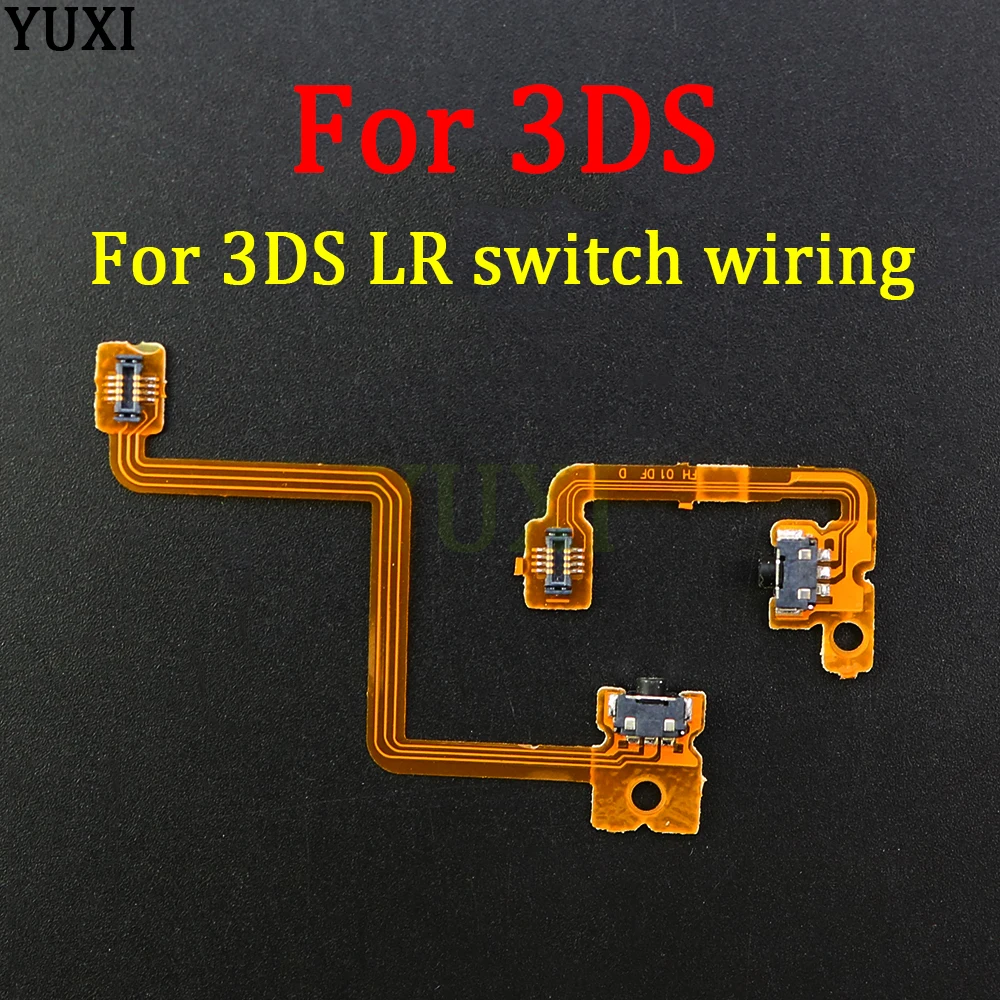 YUXI-botón de disparo de hombro izquierdo y derecho para Nintendo, Cable flexible para reparación de Switch 3DS L/R