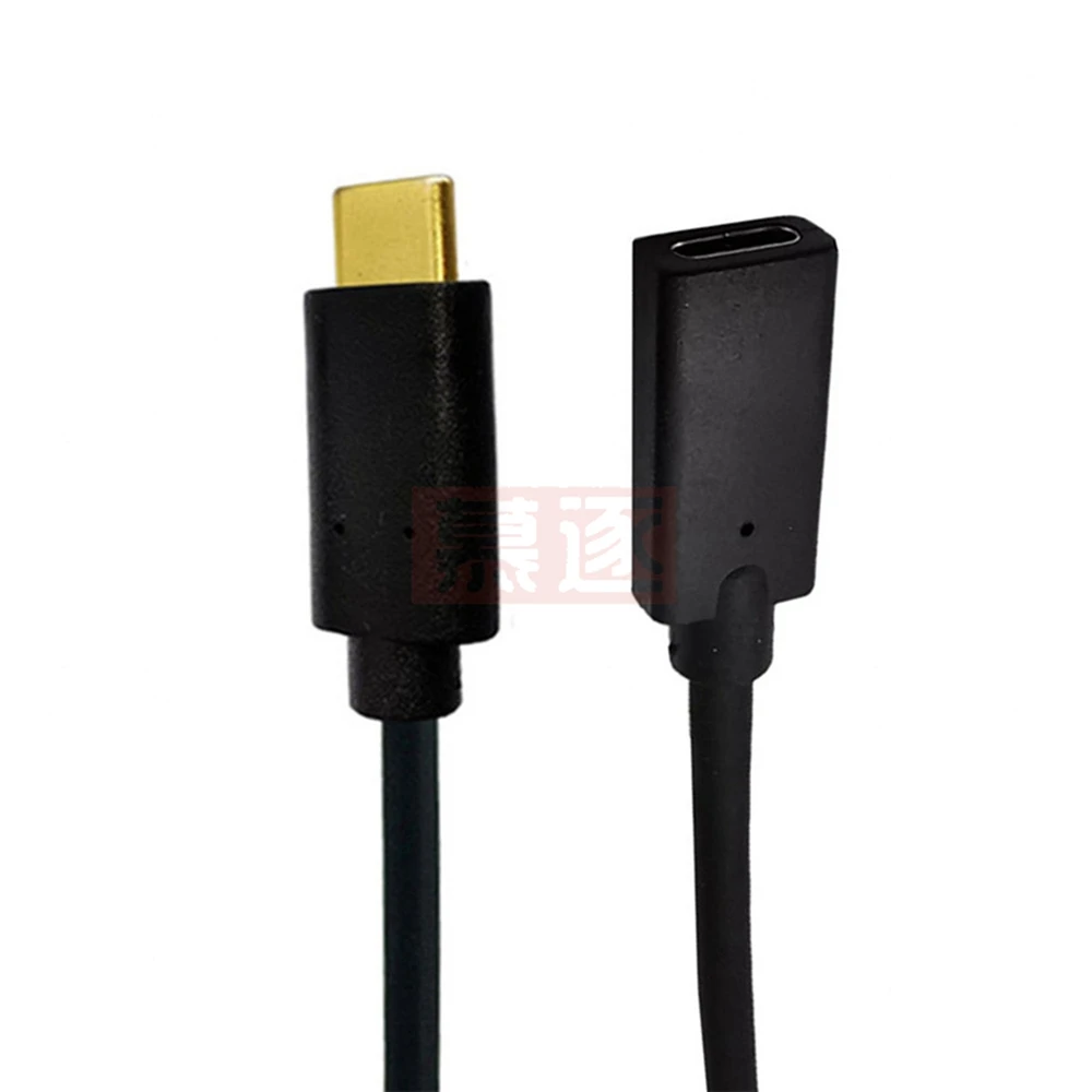 Cable extensor de datos de extensión de 90 grados, USB 3,1 macho a USB-C hembra, diseño Reversible, 10 Gb/s, 0,3 m, 0,6 m, 1m, 1,8 m