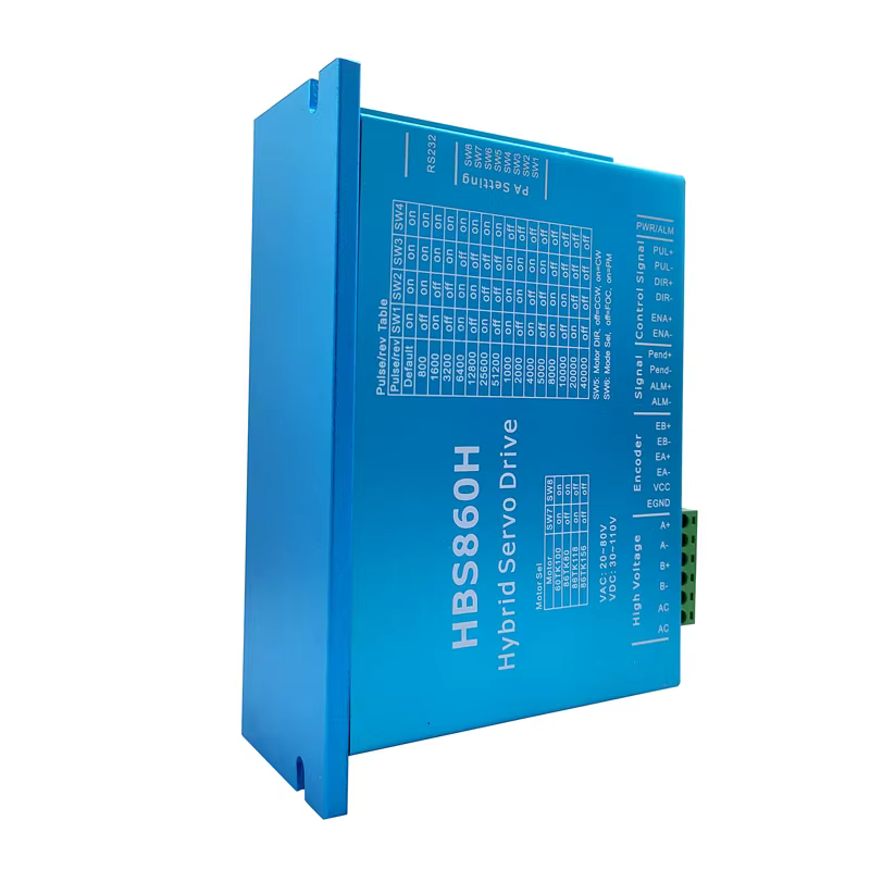 HBS860H/86H Controlador Servomotor Bucle Cerrado Alta Precisión RS232