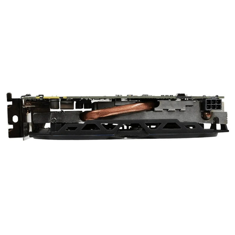 Una placa base para computadora con alambre de cobre