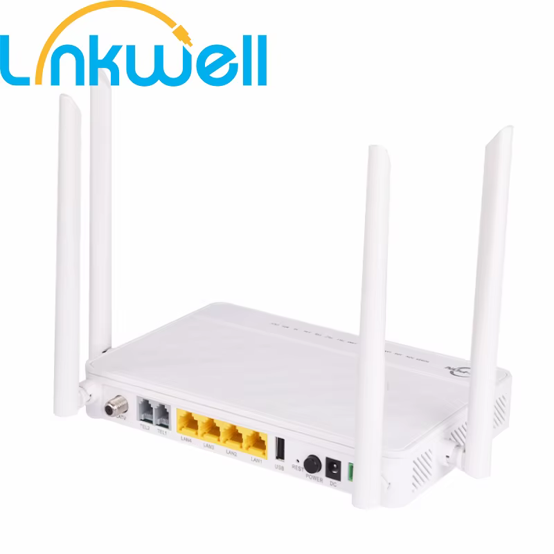 Router ONT GPON WiFi 5G – 4 Puertos Ethernet Fibra Óptica - imagen 3