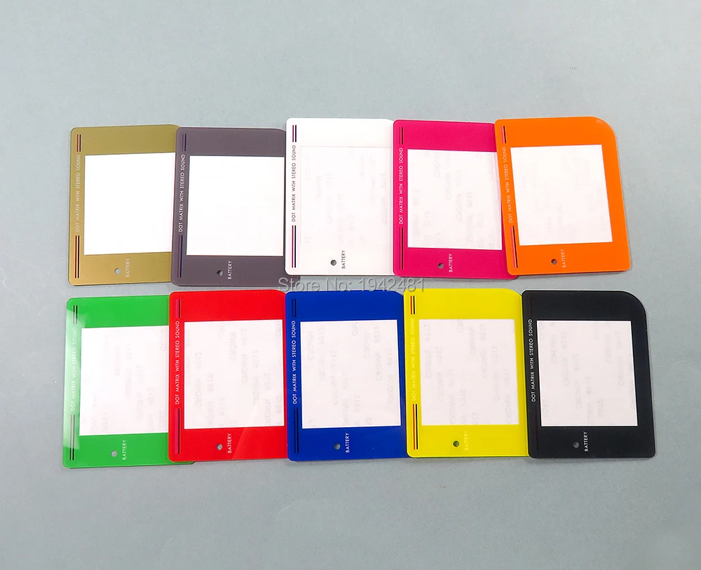 200 Uds lente de pantalla de plástico para Gameboy GB lente de pantalla protectora para Gameboy Protector de lente - imagen 2