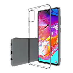 Funda trasera transparente para Samsung Galaxy A02, A02S, A12, A22, A32, A42, A52, A72, A82, 4G, 5G, carcasa suave de TPU a prueba de golpes